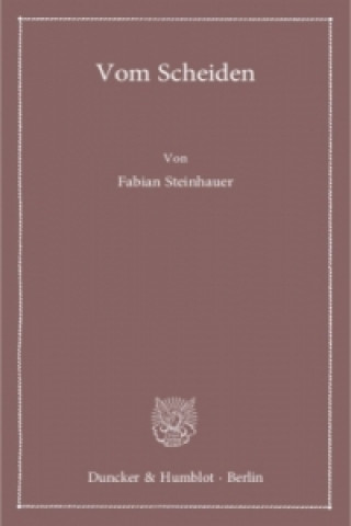 Knjiga Vom Scheiden Fabian Steinhauer