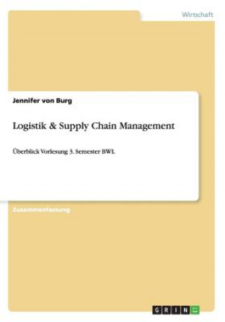 Книга Logistik & Supply Chain Management Jennifer Von Burg