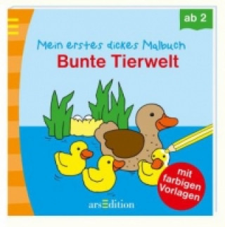 Kniha Mein erstes dickes Malbuch: Bunte Tierwelt Corina Beurenmeister