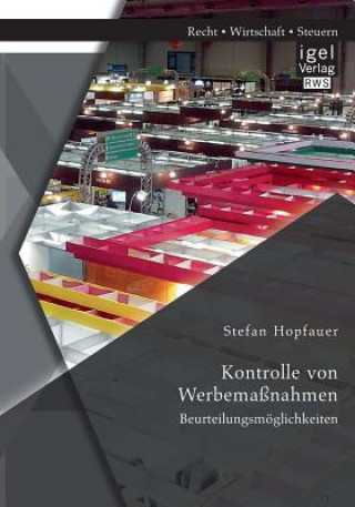 Kniha Kontrolle von Werbemassnahmen Stefan Hopfauer