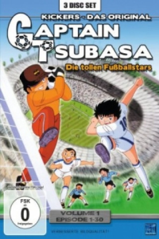 Видео Captain Tsubasa - Die tollen Fußballstars, 3 DVDs. Vol.1 Yôichi Takahashi