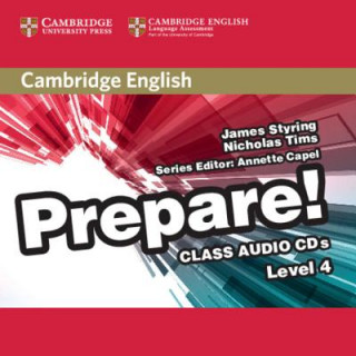 Аудио Cambridge English Prepare! James Styring