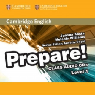 Аудио Cambridge English Prepare! Level 1 Class Audio CDs (2) Joanna Kosta