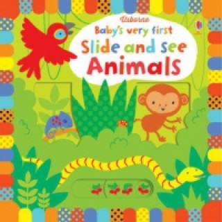 Книга Baby's Very First Slide and See Animals Fiona Watt