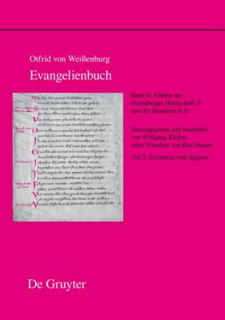 Buch Edition der Heidelberger Handschrift P (Codex Pal. Lat. 52) und der Handschrift D (Codex Discissus: Bonn, Berlin/Krakau, Wolfenbüttel). Tl.2 Ernst Hellgardt