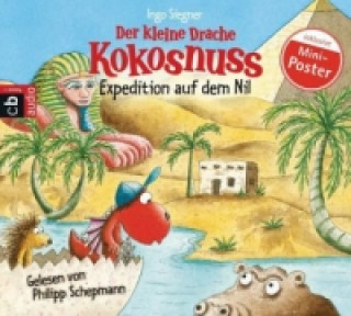 Audio Der kleine Drache Kokosnuss - Expedition auf dem Nil, 1 Audio-CD Ingo Siegner