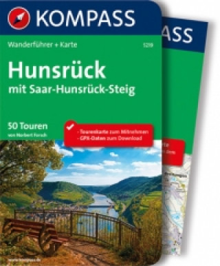 Kniha KOMPASS Wanderführer Hunsrück mit Saar-Hunsrück-Steig, m. 1 Karte Norbert Forsch