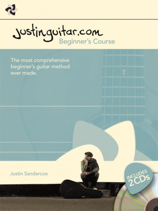 Kniha Justinguitar.com Beginner's Course (Spiral Bound) Music Sales
