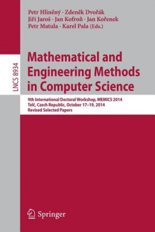 Βιβλίο Mathematical and Engineering Methods in Computer Science Zdenek Dvorák