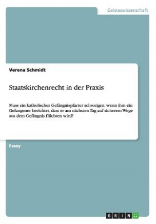Kniha Staatskirchenrecht in der Praxis Verena Schmidt