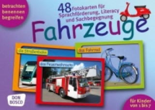 Hra/Hračka Fahrzeuge. 48 Fotokarten für Sprachförderung, Literacy und Sachbegegnung Monika Lehner