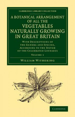 Knjiga Botanical Arrangement of All the Vegetables Naturally Growing in Great Britain William Withering