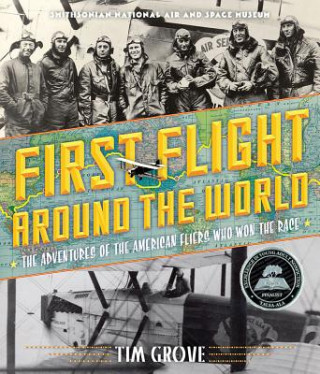 Könyv First Flight Around the World Tim Grove