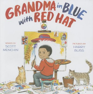 Livre Grandma in Blue with Red Hat Scott Menchin