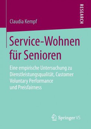 Książka Service-Wohnen Fur Senioren Claudia Kempf