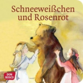Carte Schneeweißchen und Rosenrot, Mini-Bilderbuch Brüder Grimm