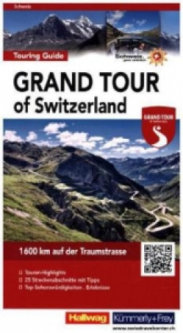 Książka Grand Tour of Switzerland, Touring Guide Roland Baumgartner