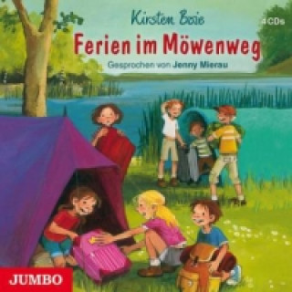 Audio Ferien im Möwenweg, 4 Audio-CDs Kirsten Boie