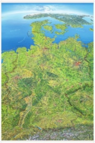 Tiskanica Panoramakarte Deutschland, Planokarte 