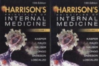 Kniha Harrison's Principles of Internal Medicine 19/E (Vol.1 & Vol.2) Dennis Kasper