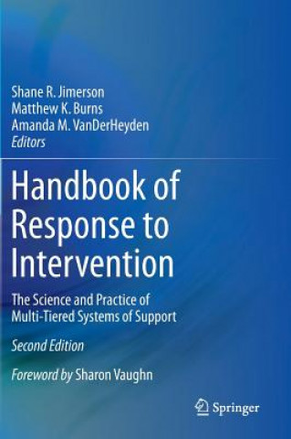Carte Handbook of Response to Intervention Matthew K. Burns