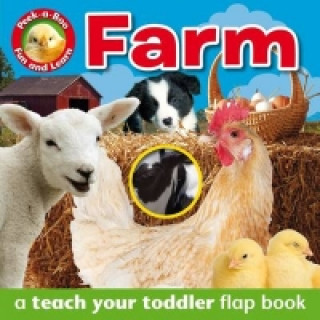Carte Peek-a-Boo Books: Farm Nina Filipek