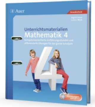 Carte Unterrichtsmaterialien Mathematik 4. Klasse, m. CD-ROM Ingrid Dröse