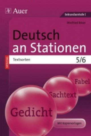 Könyv Deutsch an Stationen SPEZIAL - Textsorten 5/6 Winfried Röser