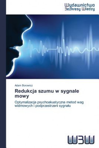 Libro Redukcja szumu w sygnale mowy Borowicz Adam