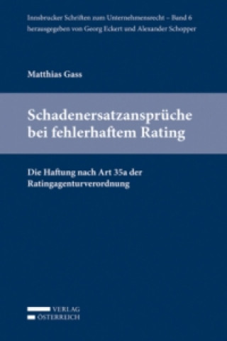Carte Schadenersatzansprüche bei fehlerhaftem Rating Matthias Gass