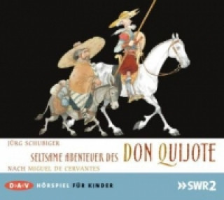 Audio Seltsame Abenteuer des Don Quijote, 1 Audio-CD Jürg Schubiger