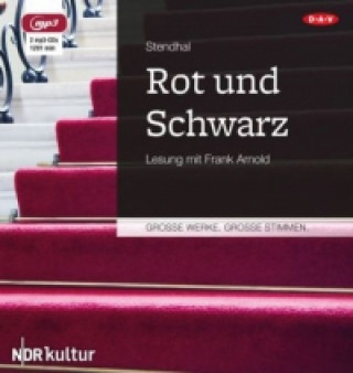 Audio Rot und Schwarz, 2 Audio-CD, 2 MP3 Stendhal