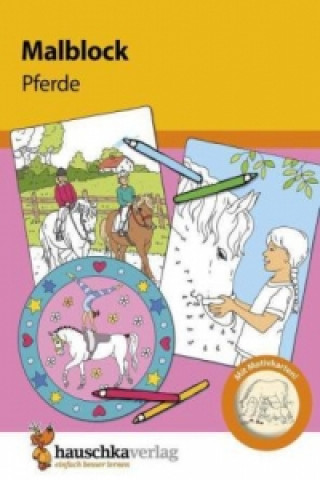 Kniha Malbuch ab 4 Jahre für Junge und Mädchen - Pferde Gisela Specht