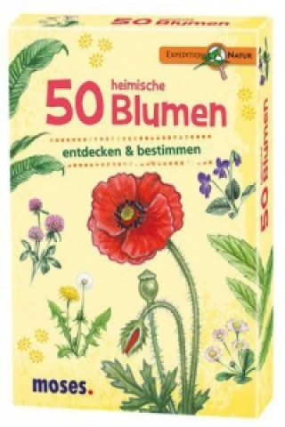 Játék 50 heimische Blumen entdecken & bestimmen Carola von Kessel