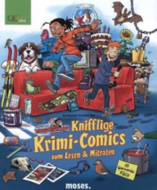 Book Redaktion Wadenbeißer - Knifflige Krimi-Comics zum Lesen & Mitraten Ina Rometsch