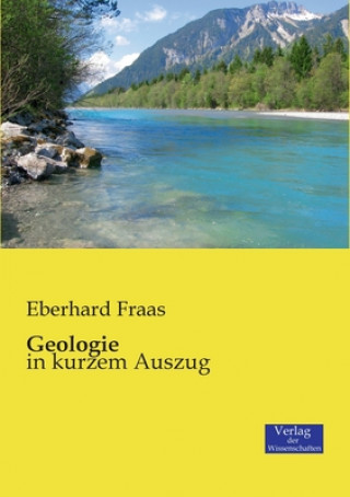 Kniha Geologie Eberhard Fraas