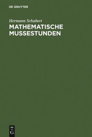 Könyv Mathematische Mussestunden Hermann Schubert