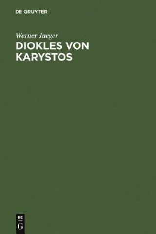 Knjiga Diokles von Karystos Werner Jaeger