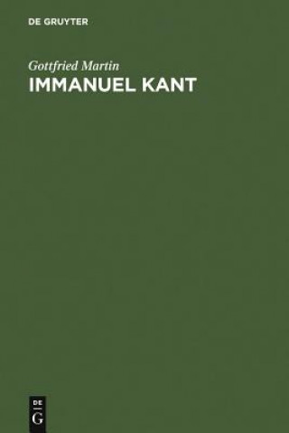 Kniha Immanuel Kant Gottfried Martin