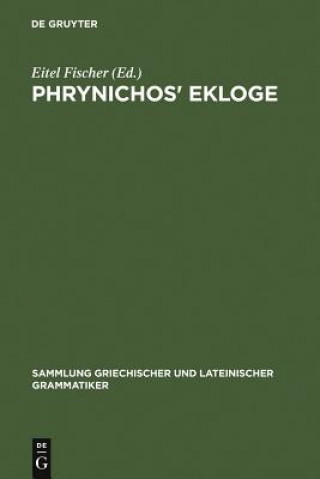 Buch Phrynichos' Ekloge Eitel Fischer