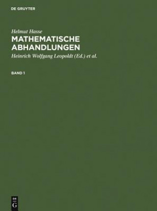Kniha Helmut Hasse: Mathematische Abhandlungen. 1 Helmut Hasse