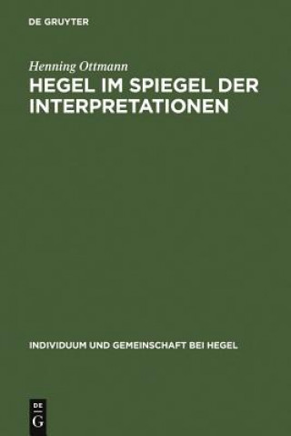 Książka Hegel im Spiegel der Interpretationen Henning Ottmann