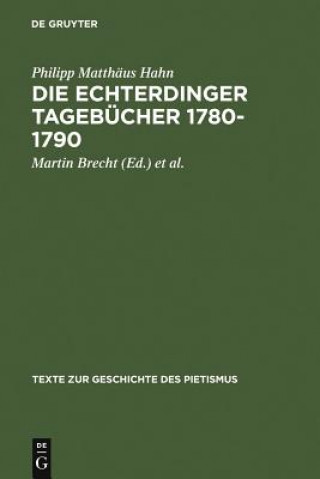 Carte Echterdinger Tagebucher 1780-1790 Philipp Matthaus Hahn