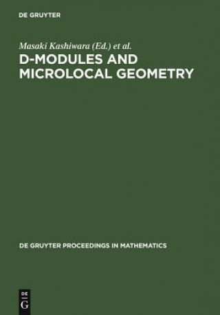 Carte D-Modules and Microlocal Geometry Masaki Kashiwara