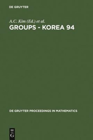 Kniha Groups - Korea 94 Ann C. Kim
