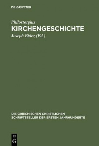 Kniha Kirchengeschichte Philostorgius