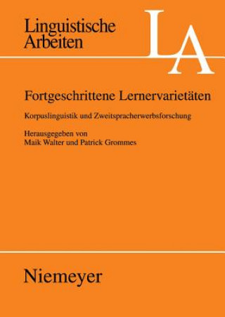 Książka Fortgeschrittene Lernervarietaten Patrick Grommes