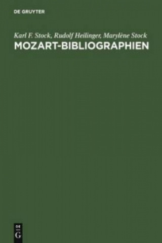 Kniha Mozart-Bibliographien / Mozart Bibliographies Karl F. Stock