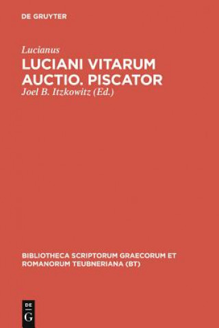 Book Vitarum Auctio, Piscator Pb Lucianus/Itzkowitz