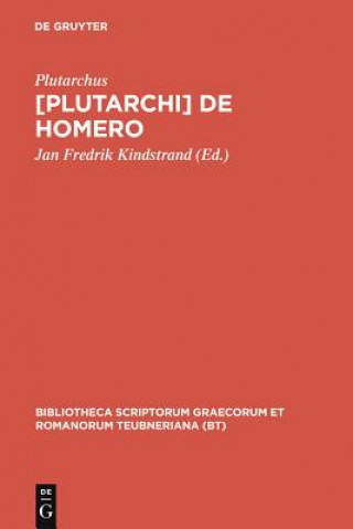 Könyv De Homero CB Plutarchus